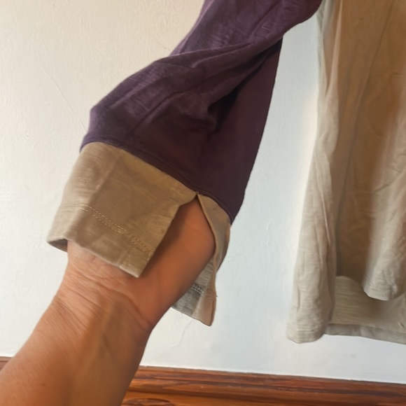 Smartwool 3/4 sleeve crew neck top M/L - Picture 4 of 6